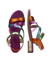 SANDALIAS DE TACÓN BAJO HISPANITAS LENA CHV243367 FUXIA