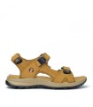SANDALIAS CON VELCROS CORONEL TAPIOCCA T-612-10 MOSTAZA