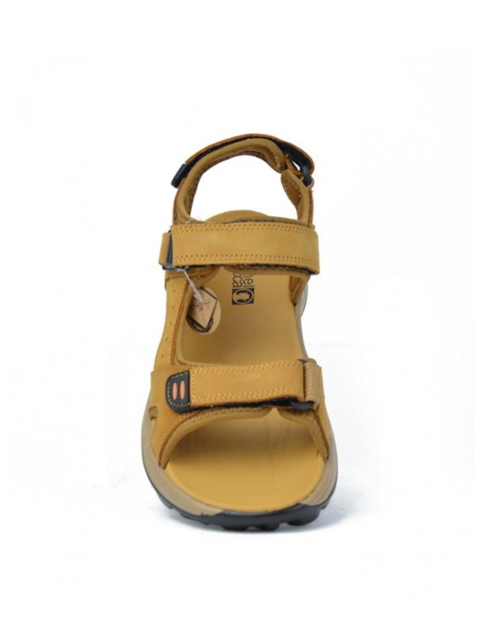 SANDALIAS CON VELCROS CORONEL TAPIOCCA T-612-10 MOSTAZA