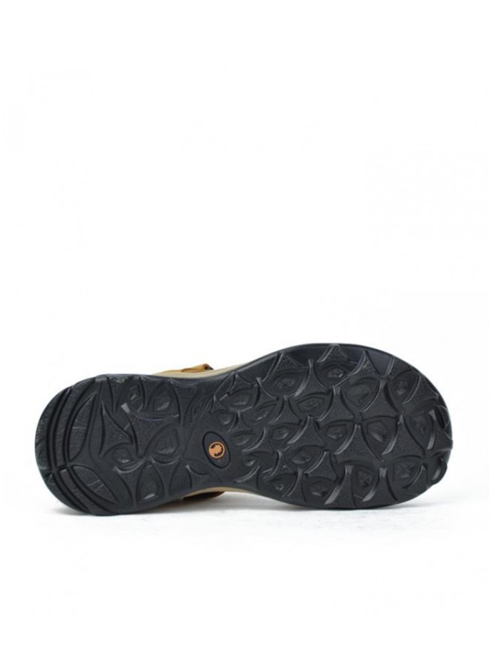 SANDALIAS CON VELCROS CORONEL TAPIOCCA T-612-10 MOSTAZA