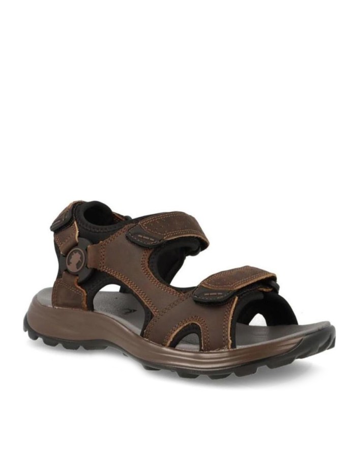 SANDALIAS DE PIEL PARA CABALLERO CORONEL TAPIOCCA T-610-8 MARRÓN