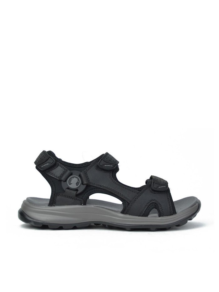 SANDALIAS DE PIEL PARA CABALLERO CORONEL TAPIOCCA T-610-1 NEGRO