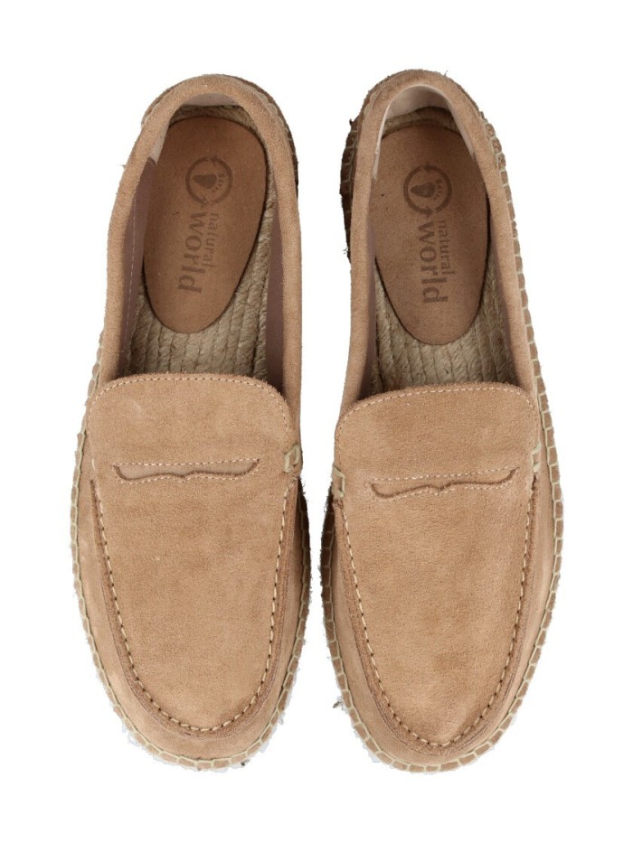 ALPARGATAS DE YUTE CABALLERO NATURAL WORLD 8192 BEIGE