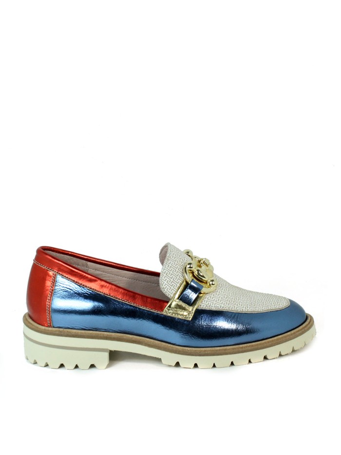 MOCASINES DE MUJER METALIZADOS APLAUSO NOELIA MULTI