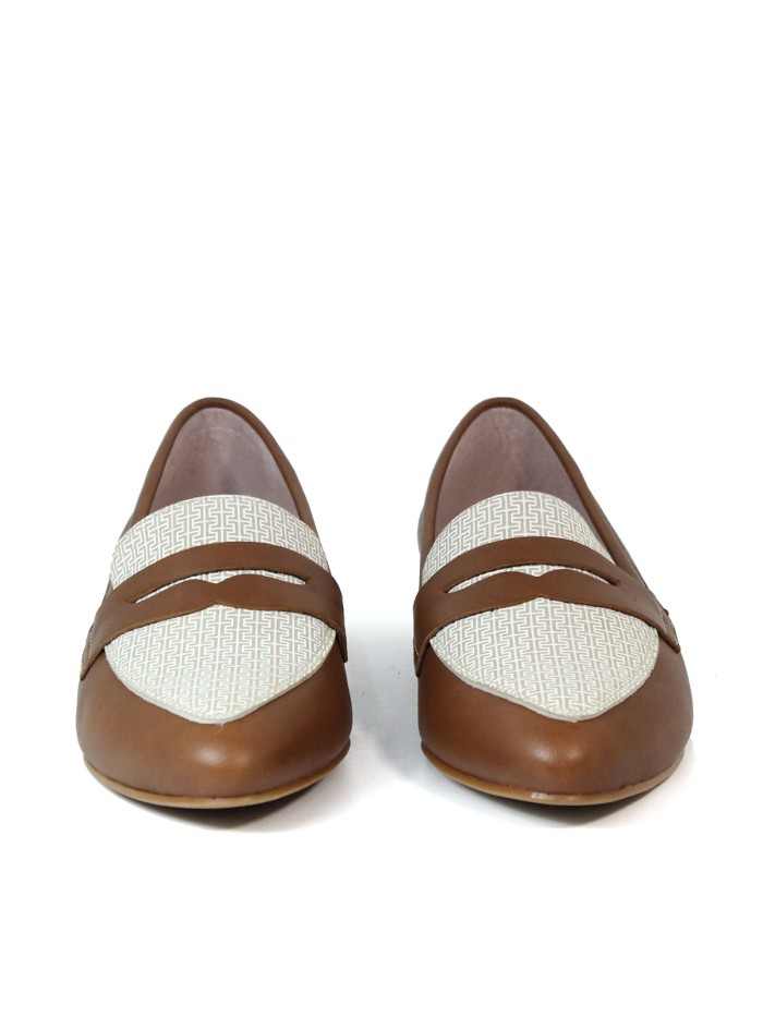 MOCASINES CON ANTIFAZ DE MUJER APLAUSO LORENA CUERO