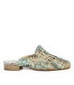 ZAPATOS MULE DE MUJER APLAUSO 1566 VERDE
