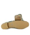 ZAPATOS MULE DE MUJER APLAUSO 1566 VERDE