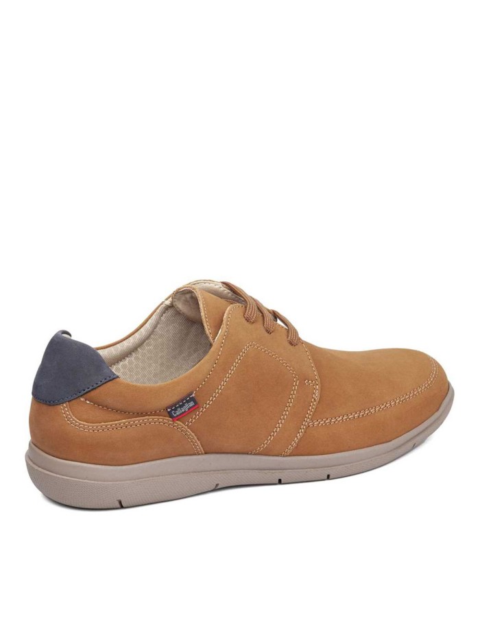 ZAPATOS CASUAL CON CORDONES CALLAGHAN DUNA 46804 CUERO