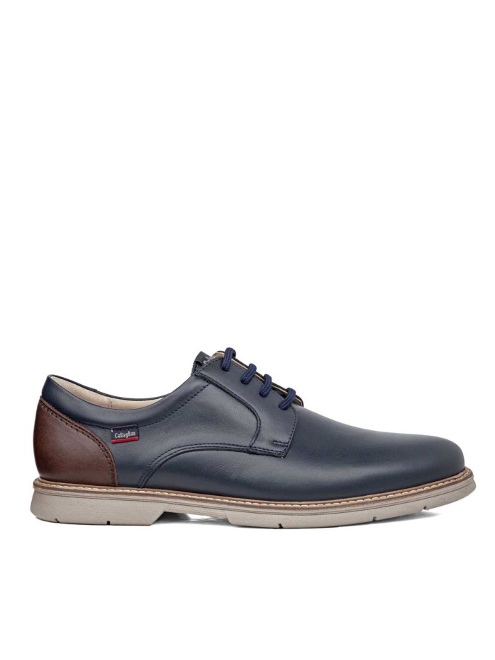 ZAPATOS DE PIEL CON CORDONES CALLAGHAN UPAM 46700 MARINO