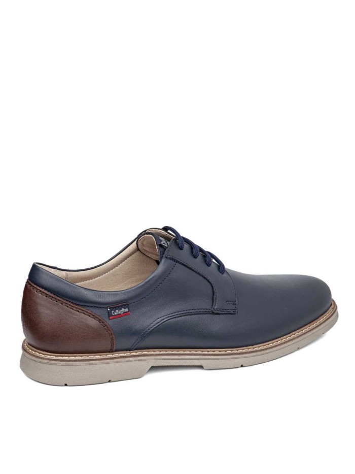 ZAPATOS DE PIEL CON CORDONES CALLAGHAN UPAM 46700 MARINO