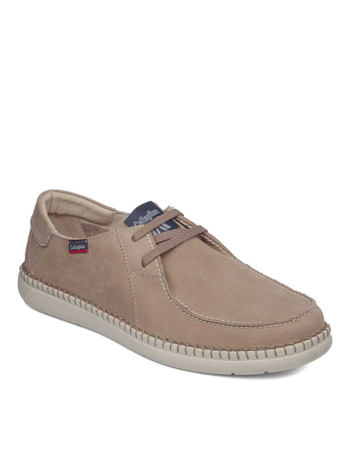 ZAPATOS DE CORDONES CALLAGHAN SOSTENIBLE 57600 TAUPE