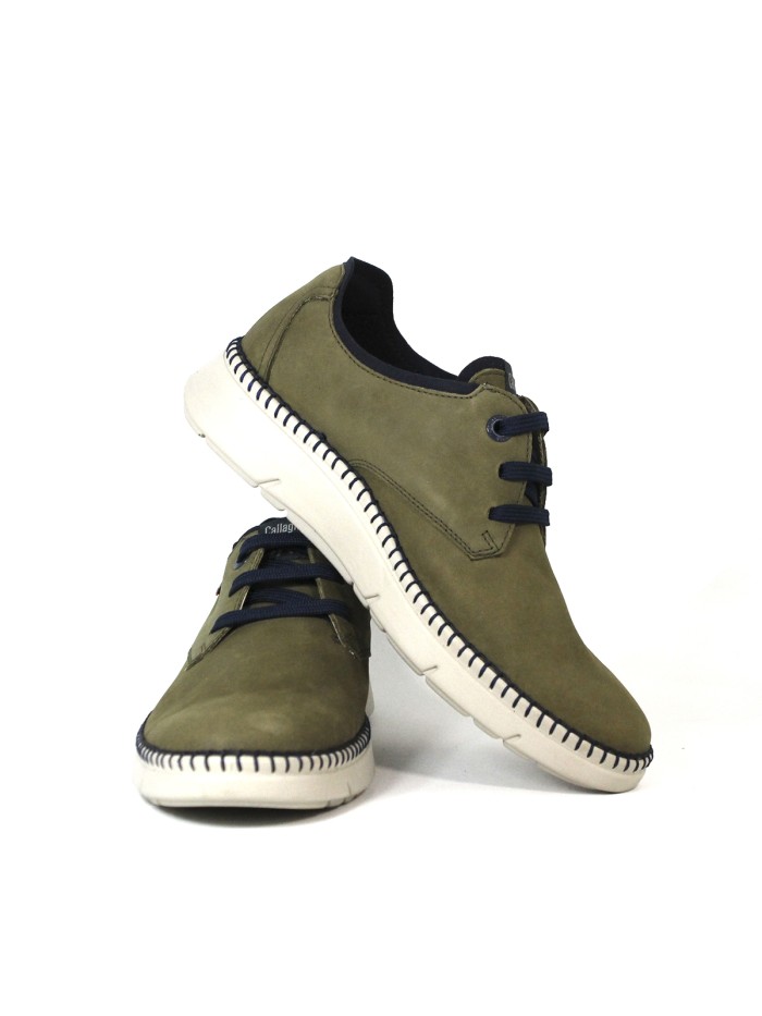 ZAPATOS DE CORDONES CABALLERO CALLAGHAN CIRCULAR 53500 KAKI