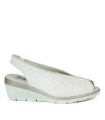 SANDALIAS CUÑA CON PEDRERÍA 24HRS 25956 BEIGE