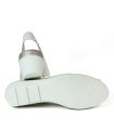 SANDALIAS CUÑA CON PEDRERÍA 24HRS 25956 BEIGE