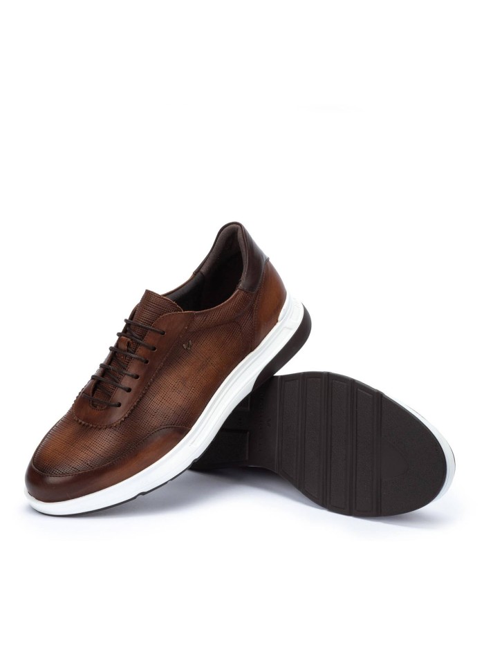 ZAPATOS DEPORTIVOS CON CORDONES MARTINELLI WALDEN 1606-2734L CAFÉ