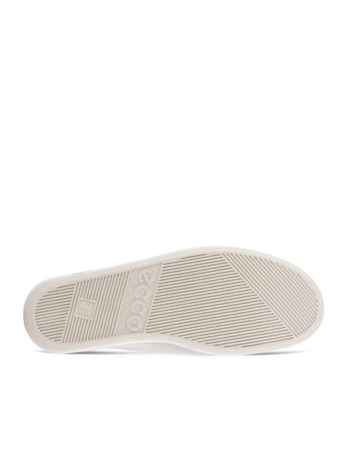 ZAPATILLAS LIGERAS DE PIEL ECCO 206503 GRIS/ROSA