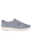 ZAPATILLAS DE PIEL LIGERAS PARA MUJER ECCO 206503 AZUL