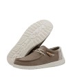 ZAPATOS WALLABE DE LONA HEY DUDE WALLY BREAK STICH MARRÓN