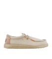 ZAPATOS WALLABE TEJIDOS DUDE WALLY COASTLINE JUTE PLATA
