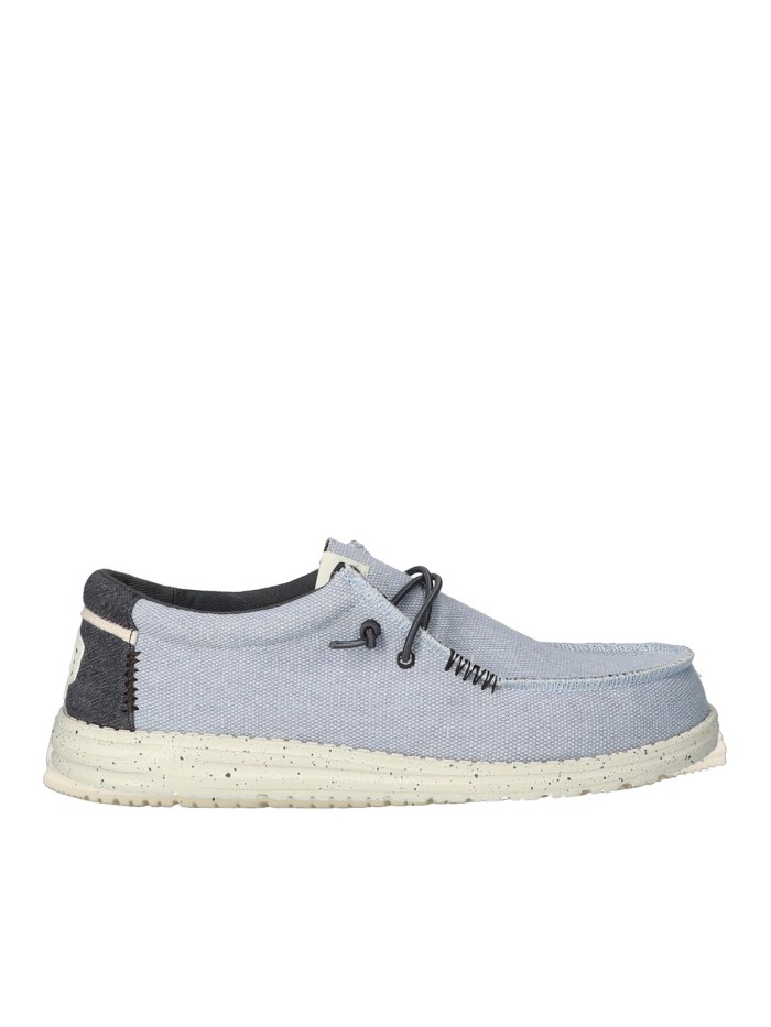 ZAPATOS WALLABE TEJIDOS DUDE WALLY COASTLINE JUTE AZUL