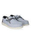 ZAPATOS WALLABE TEJIDOS DUDE WALLY COASTLINE JUTE AZUL