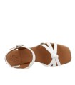 SANDALIAS DE TACÓN POPA TYROL MANCHESTER BLANCO