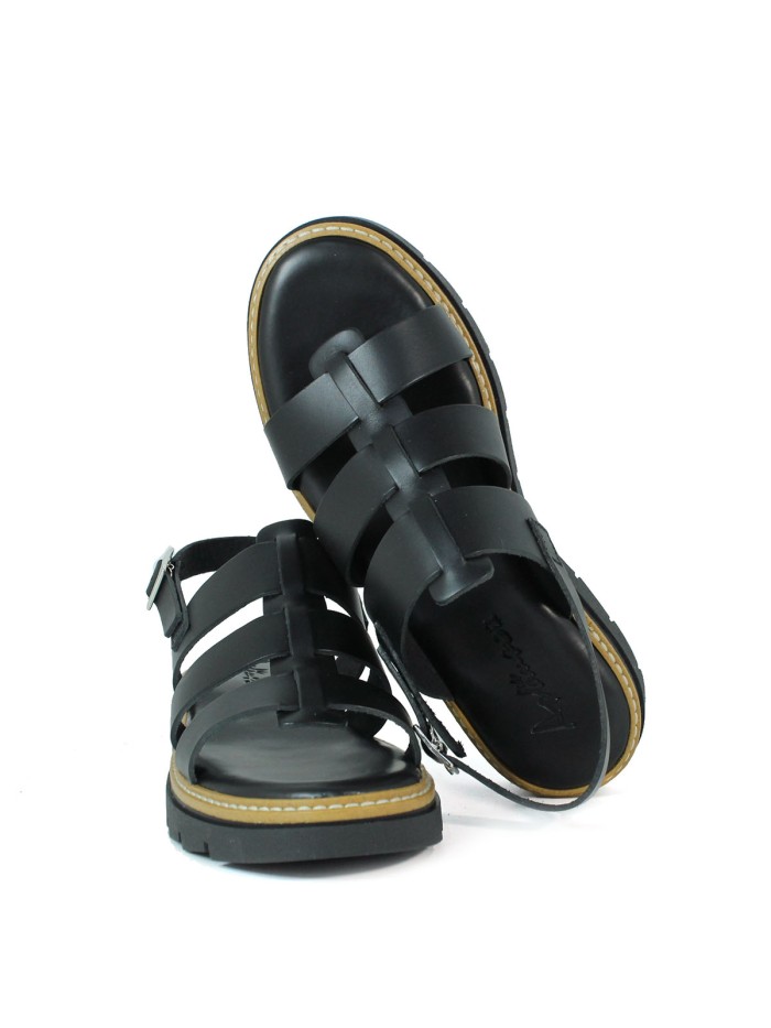 SANDALIAS ESPARTANAS APLAUSO 5591 NEGRO