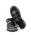 SANDALIAS ESPARTANAS APLAUSO 5591 NEGRO