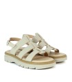 SANDALIAS ESPARTANAS APLAUSO 5591 BEIGE