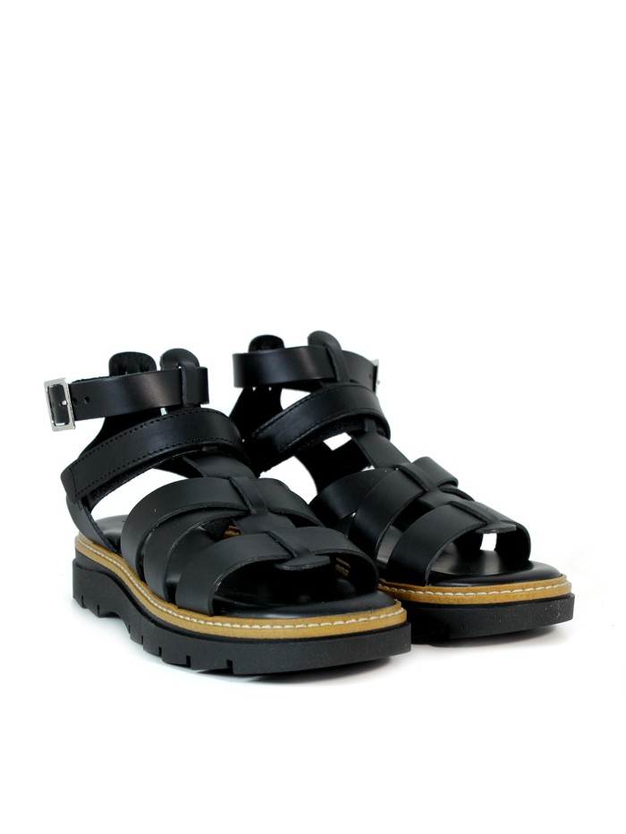 SANDALIAS ESPARTANAS APLAUSO 5592 NEGRO