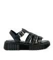 SANDALIAS DE PIEL ESPARANAS APLAUSO 5432 NEGRO