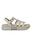 SANDALIAS DE PIEL ESPARTANAS APLAUSO 5432 BEIGE
