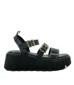 SANDALIAS DE PLATAFORMA APLAUSO 4996 NEGRO