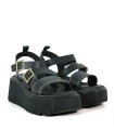 SANDALIAS DE PLATAFORMA APLAUSO 4996 NEGRO