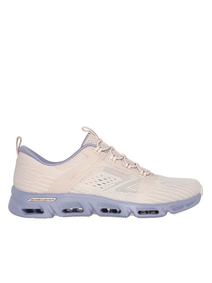 ZAPATILLAS DE CORDONES ELÁSTICOS Y CÁMARA DE AIRE SKECHERS Glide-Step Gratify - Renown BEIGE