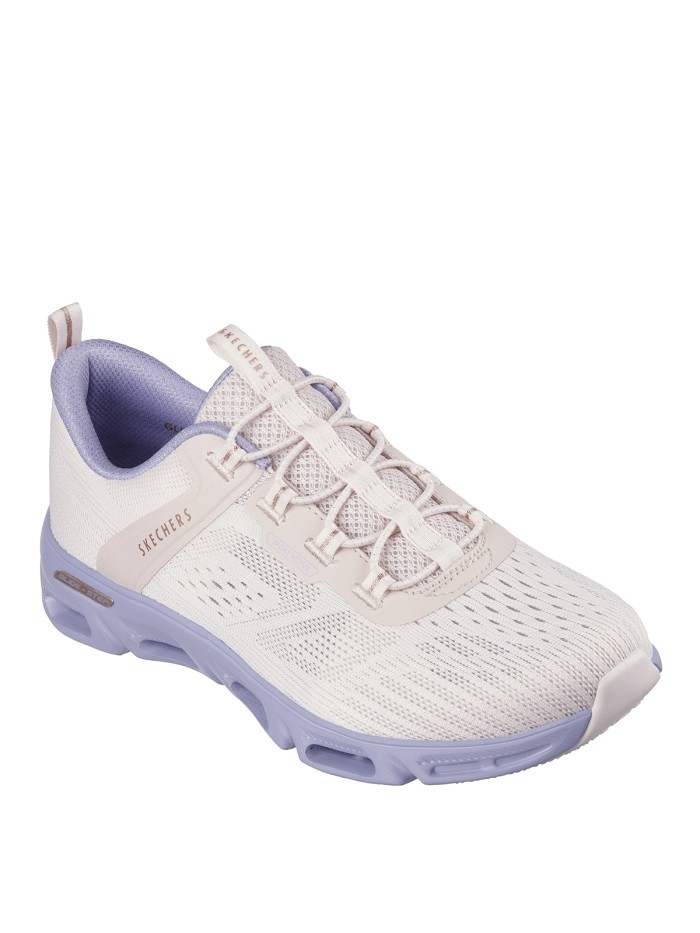 ZAPATILLAS DE CORDONES ELÁSTICOS Y CÁMARA DE AIRE SKECHERS Glide-Step Gratify - Renown BEIGE