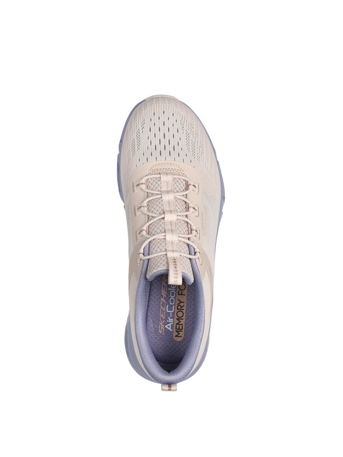 ZAPATILLAS DE CORDONES ELÁSTICOS Y CÁMARA DE AIRE SKECHERS Glide-Step Gratify - Renown BEIGE