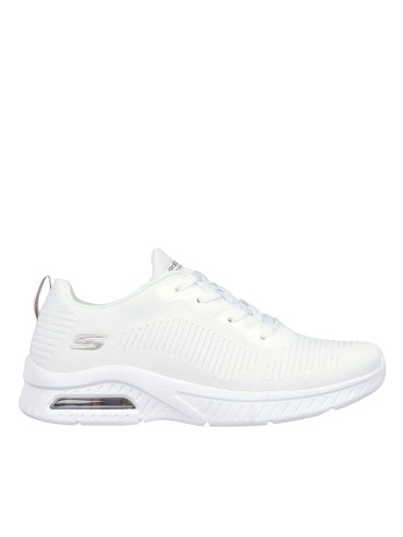 ZAPATILLAS CON CAMARA DE AIRE MUJER SKECHERS BOBS Squad Air - Close Encounter 117378 BLANCO