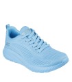 ZAPATILLAS DEPORTIVAS CON CORDONES SKECHERS BOBS Squad Chaos - Color Rythms 117216 AQUA