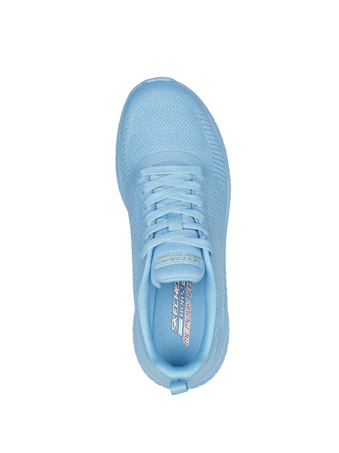 ZAPATILLAS DEPORTIVAS CON CORDONES SKECHERS BOBS Squad Chaos - Color Rythms 117216 AQUA