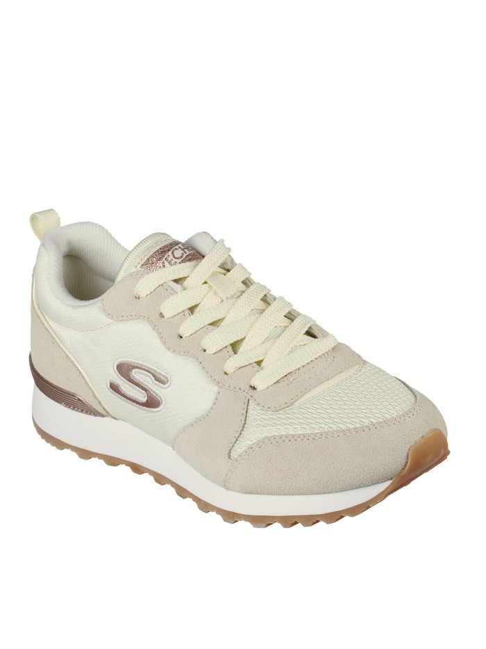 ZAPATILLAS DE CORDONES MUJER DE SKECHERS OG 85 - Gold'n Gurl AMARILLO