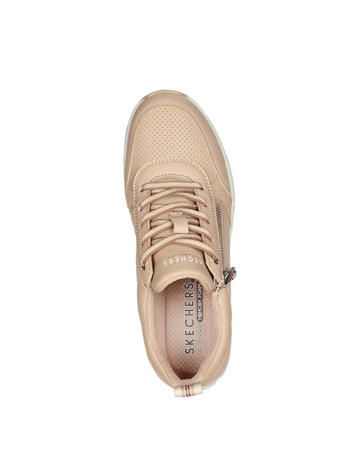 ZAPATILLAS DE CORDONES CON CUÑA SKECHERS Billion 2 - Side Lines NATURAL