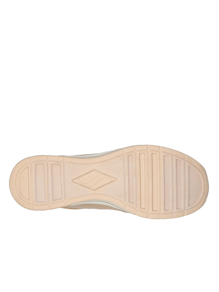 ZAPATILLAS DE CORDONES CON CUÑA SKECHERS Billion 2 - Side Lines NATURAL