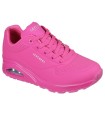 ZAPATILLAS DE CORDONES CON CAMARA DE AIRE SKECHERS Uno - Night Shades ROSA