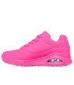 ZAPATILLAS DE CORDONES CON CAMARA DE AIRE SKECHERS Uno - Night Shades ROSA