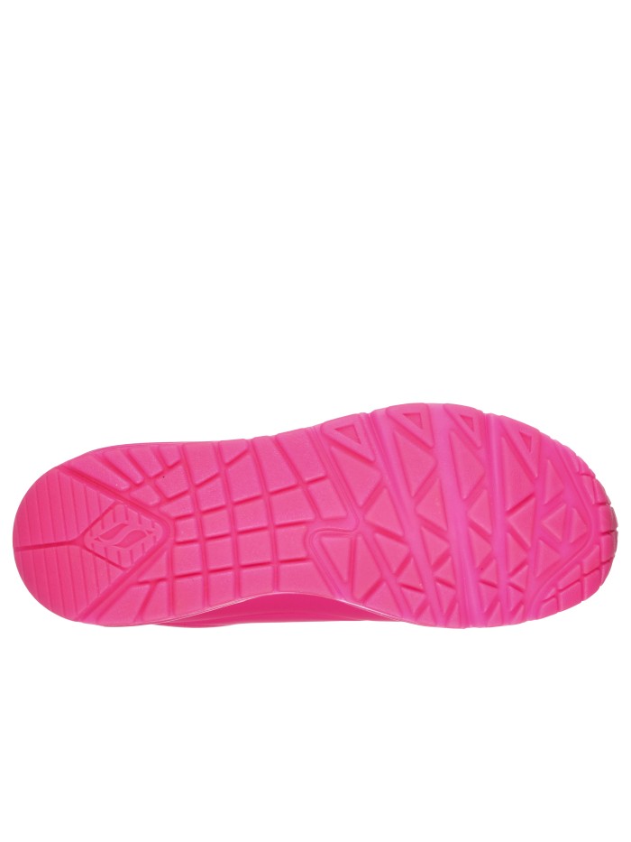 ZAPATILLAS DE CORDONES CON CAMARA DE AIRE SKECHERS Uno - Night Shades ROSA