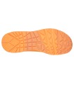 ZAPATILLAS DE CORDONES CON CAMARA DE AIRE SKECHERS Uno - Night Shades NARANJA