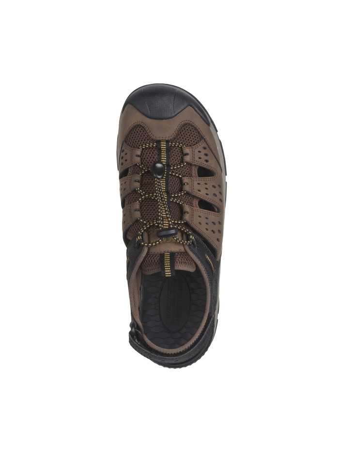 SANDALIA CERRADA HOMBRE SKECHERS TRESMEN - MENARD MARRÓN