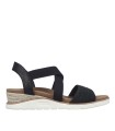 SANDALIAS SKECHERS BOBS Arch Fit Beach Kiss - Boho Beyond NEGRO