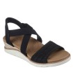 SANDALIAS SKECHERS BOBS Arch Fit Beach Kiss - Boho Beyond NEGRO